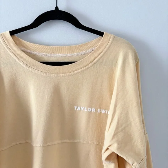 Taylor Swift Golden Like Daylight Spirit Jersey Long-Sleeve Top Graphic Rare - Picture 2 of 5